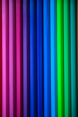 Obraz premium Colorful color pencils as background for design. Close up view of multicolor abstract background made with pencils.