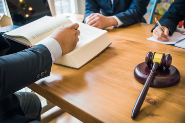 Lawyer are currently providing legal advice to clients.Legal planning