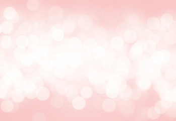pink abstract blurred light bokeh background