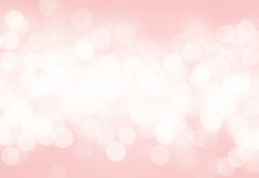 pink abstract blurred light bokeh background