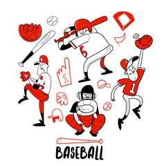 Baseball Player character collection