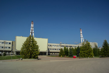 Ignalina nuclear power plant. Similarities with Chernobyl nuclear power plant.