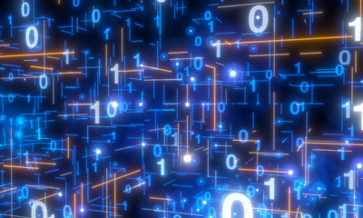 Fototapeta premium Software, web development, programming concept. Abstract Programming