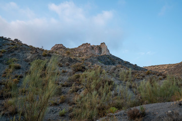 Fototapeta na wymiar Turrilla canyon in the summer