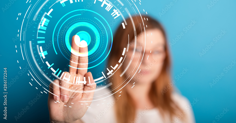 Poster Software, web development, programming concept. Abstract Programming