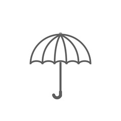 Umbrella icon vector flat style trendy on white background