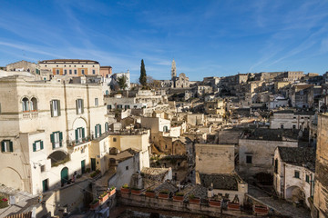 Fototapeta na wymiar Matera, Basilicata (Italia)