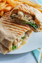 Chicken Caesar Wrap Sandwich
