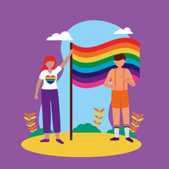Fototapeta premium the queer community lgbtq design