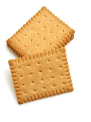 Tasty biscuits isolated