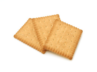 Tasty biscuits isolated