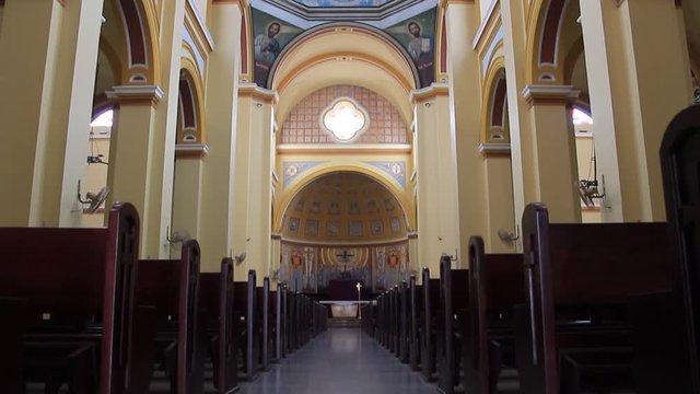 Honduras, San Pedro Sula, May, 2019:Honduras, San Pedro Sula, May, 2009: Cathedral Saint Peter the Apostle 