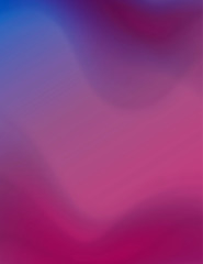 Burgundy with blue wavy background. Abstract graphics for web design. Modern style with the transition of one color to another