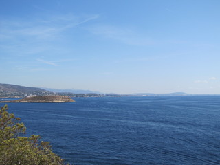 View on the Southern Coast of the Mallorca Island in Spain