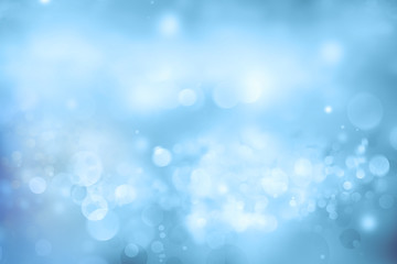 Abstract circles blue white background