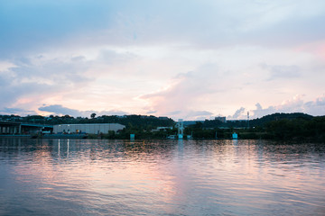 Sunset Chattanooga Tennessee River