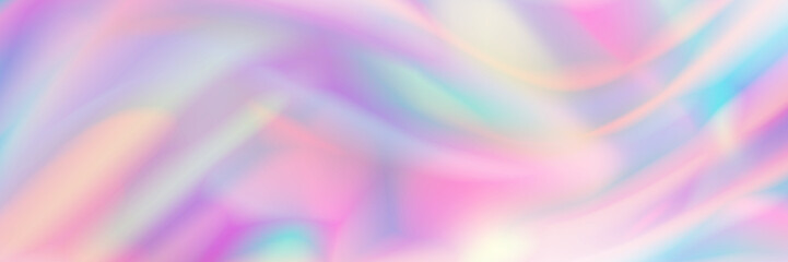 horizontal abstract pastel holographic texture design for pattern and background