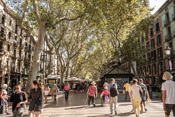 Tuinposter barrio gotico barcelona © michaeljimenezphoto