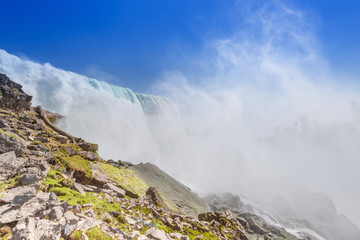 USA, Scenic Niagara Waterfall, American side