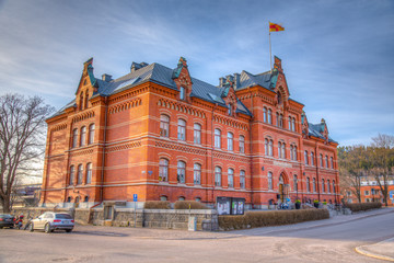 View of the church house in Sundsvall, Sweden