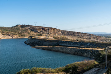 "Furnas" hydroelectric plant (Usina de Furnas) dams located in Minas Gerais state of Brazil.