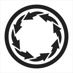 Arrow for web design and mobile apps. Arrow icon. Vector flat arrow. Interface.