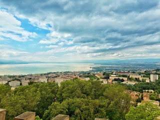 Obraz premium Lausanne, tour de sauvabelin