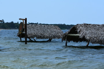 Fototapeta na wymiar lagoa do paraiso - jeriquaquara