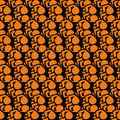 Cool Seamless Texture Pattern MMA, karate for print on t-shirts, rashguard. Vector, EPS.