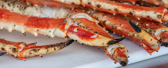 Red King Crab Detail