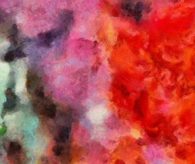 Designed grunge texture for creative ideas. Macro brushstrokes of oil. Abstract close up structure background. Colorful HD wallpaper. Simple graphic design template.