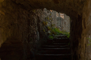 Obraz premium Doors and windows. Details of exterior of christian orthodox church