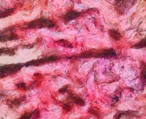 Abstract art grunge texture background. Dirty pattern for graphic design. Creative painting wallpaper. Vintage oil painting on canvas. Simple close up backdrop.