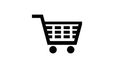 Trolley shopping vector