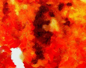 Weathered abstract grunge texture. Background with paint strokes and splashes. Pattern with dirty and blots elements. Retro oil style. Simple closeup template for graphic design