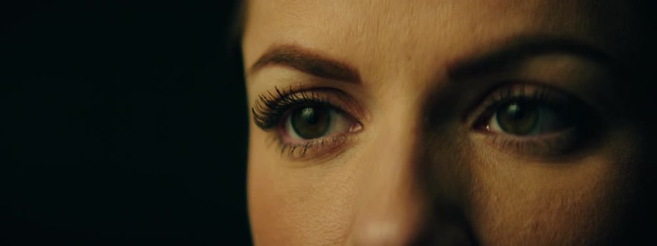 Eyes Looking Around - Anamorphic Side View