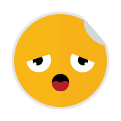 expression face sticker