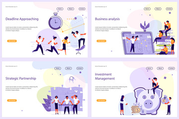 Team of young people are building business