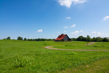 Civil War battlefield