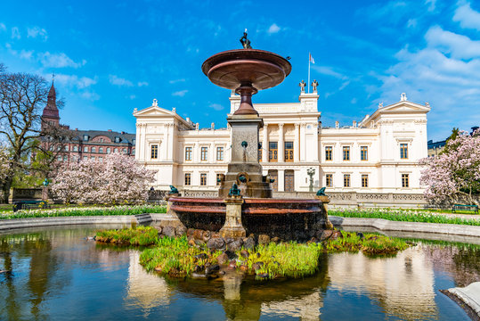 View of the lund university in Sweden