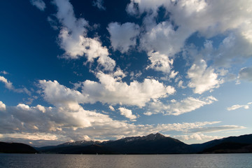 Clouds over Lake Dillon, Colorado