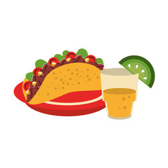 mexico culture and foods cartoons