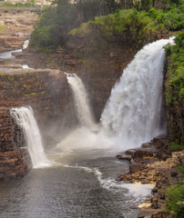 A waterfall in the Adirondacks