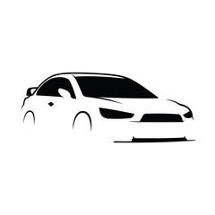 Car Dealer, Car and Speed Automotive Logo Vector Illustration