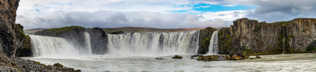 Fototapeta na wymiar Godafoss Waterfall Iceland