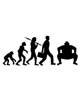 evolution of sumoringer sport born to sumo ringer asiatisch japanisch ringen pose k&auml;mpfen hocke dick fett cool lustig stark k&auml;mpfen chinesisch gro&szlig; design clipart