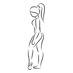 women body drawing