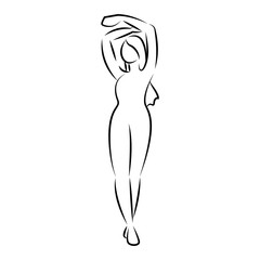 women body drawing
