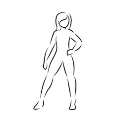 women body drawing