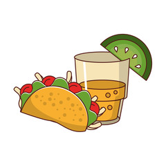 mexico culture and foods cartoons